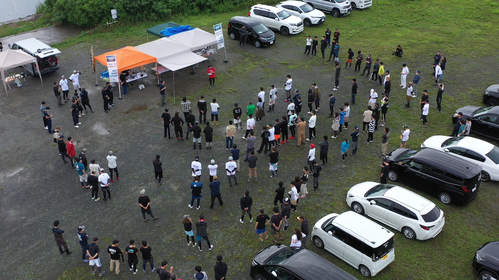 追波川/旧北上川 大会会場ドローン撮影